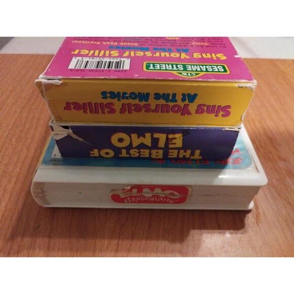 Lot of 3 Sesame Street VHS - Elmo in Grouchland, Best Of Elmo - Picture 4 of 7